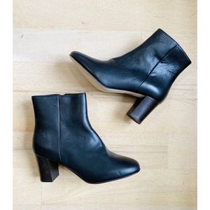 NEW JCREW leather ankle booties!